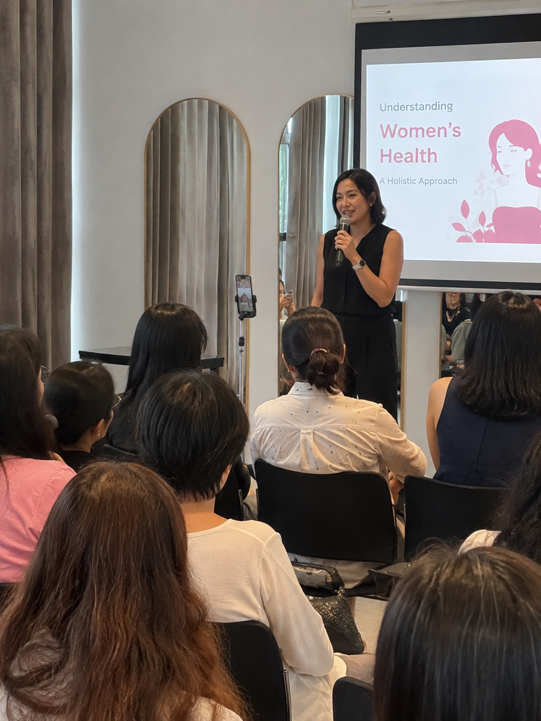 Women having a health conversation