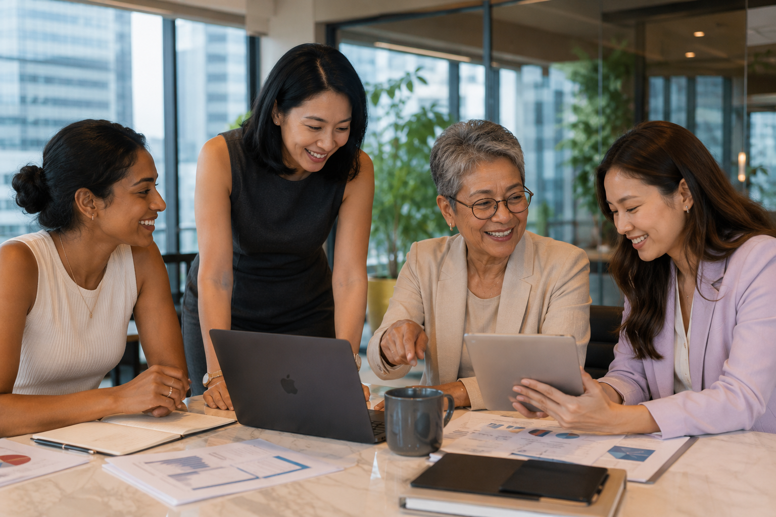 Women building their future together